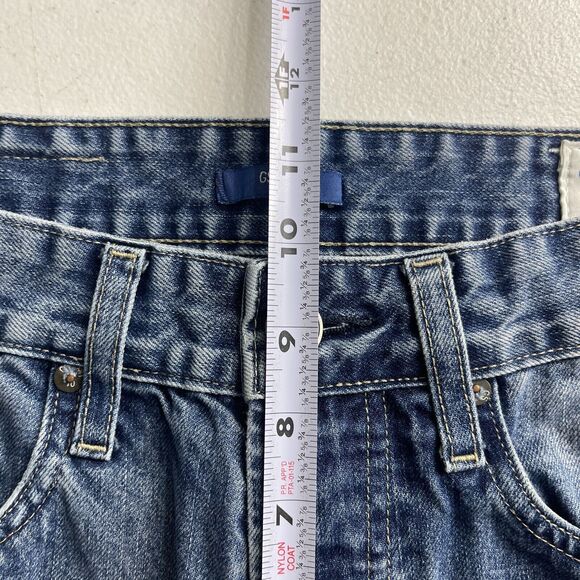 G-Star Raw Jeans Mens 30x32 (27L) 3301 Slim Straight Blue Denim Distressed - Picture 15 of 16